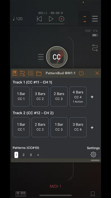 صور PatternBud - MIDI CC Sequencer