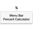 Menu Bar Percent Calculator
