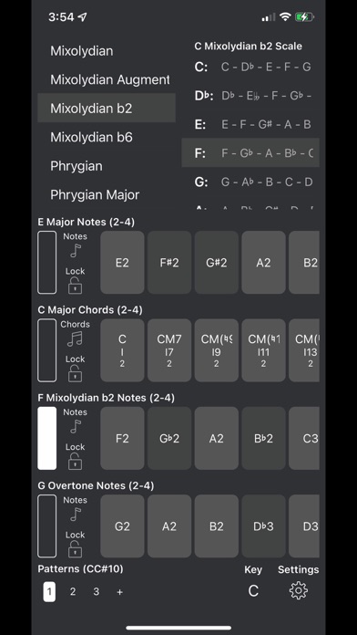 ScaleBud 2 AUv3 MIDI Keyboard 스크린샷