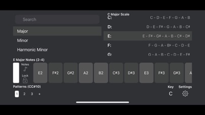 ScaleBud 2 AUv3 MIDI Keyboard 스크린샷