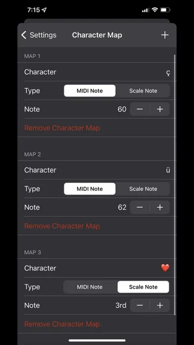 Capturas de pantalla de Textquencer Sequencer & Synth