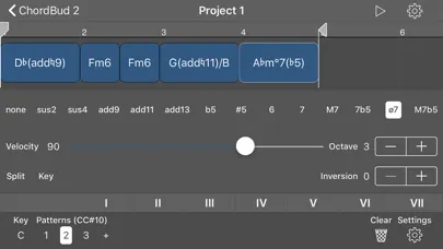 ChordBud 2 AUv3 MIDI Sequencer Screenshots
