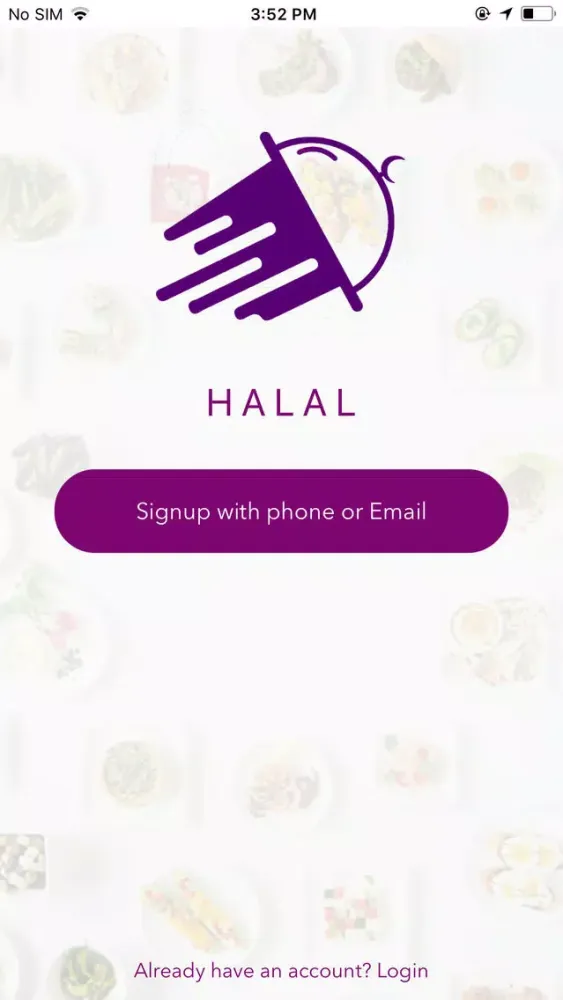 Halal Delivery Screenshots