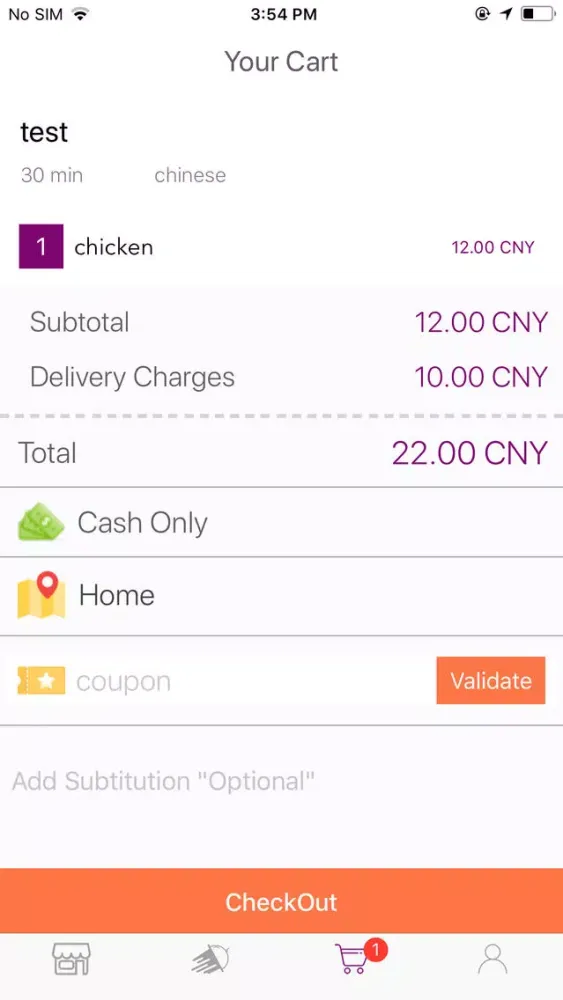 Halal Delivery Screenshots