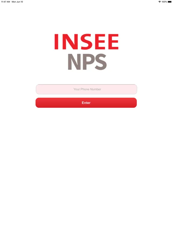 INSEE NPS iPad 应用截图