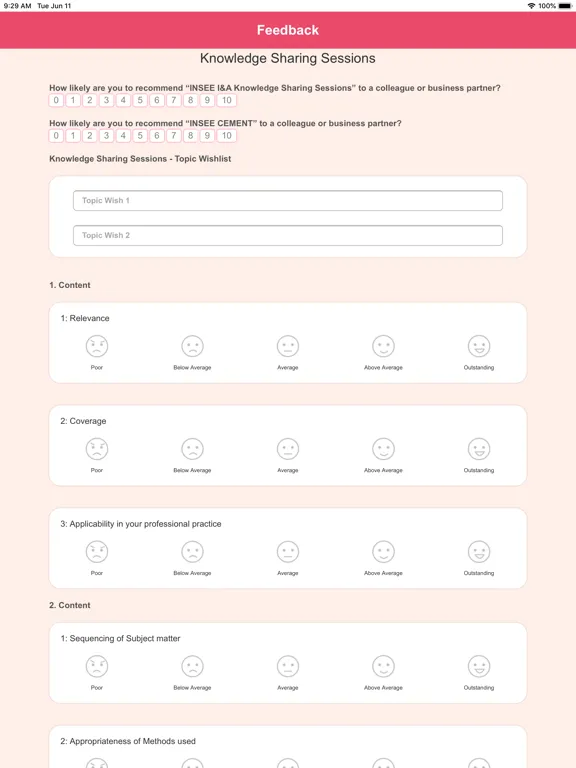 INSEE NPS iPad 应用截图