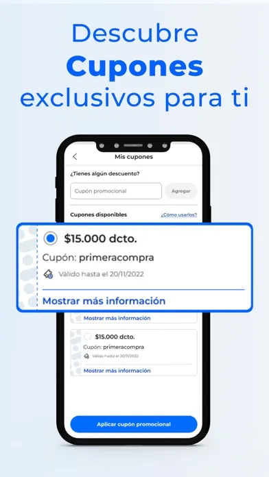 Captures d'écran de Paris app