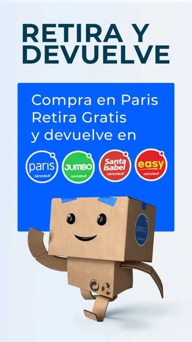 Captures d'écran de Paris app