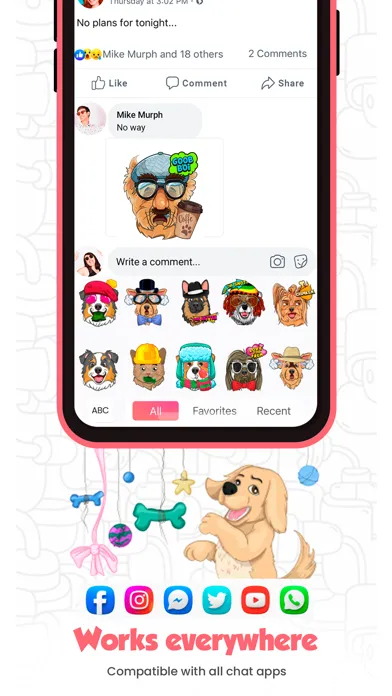 Dog go art: Ai Generator Emoji Screenshots