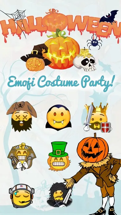 Fa.moji halloween emoji costume free sticker mojo Ekran Görüntüleri