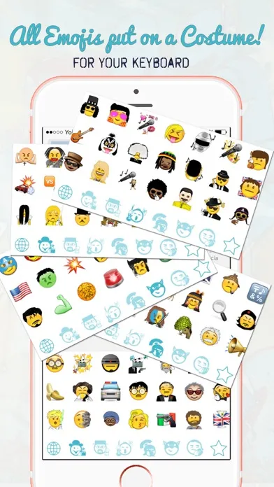 Fa.moji halloween emoji costume free sticker mojo Ekran Görüntüleri