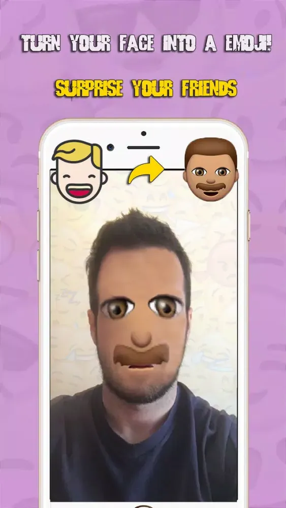 تصاویر Snap Moji Effect - HD Emoji faces for Snapchat face swap filters