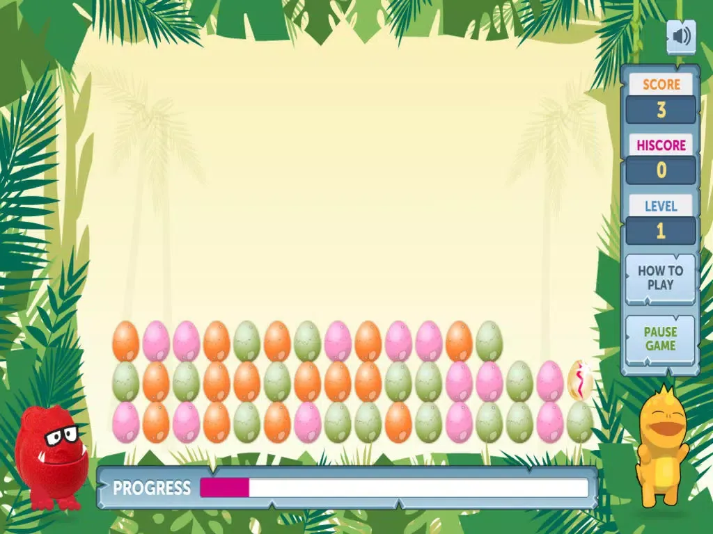 Lovely dinosaur eliminate - every single freeclassic universal eliminate, casual puzzle love away iPad  Screenshots