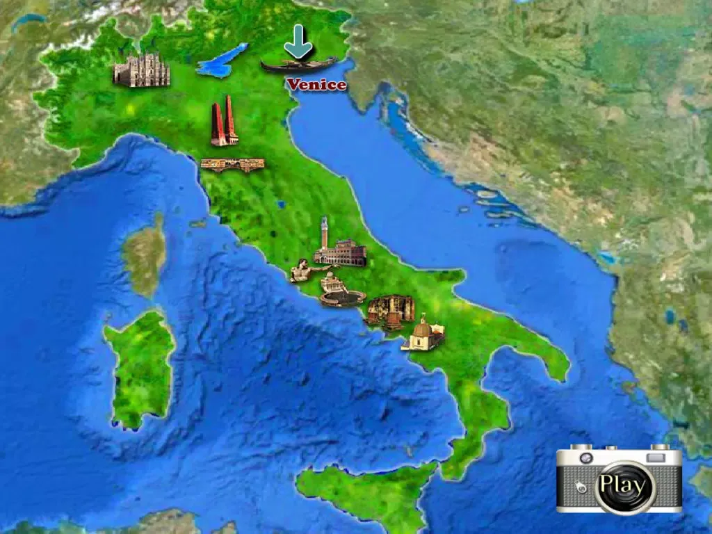 Explore Italy Diminshing music - classical music free Diminshing single characteristic, every day, love to eliminate casual puzzle iPad Screenshots