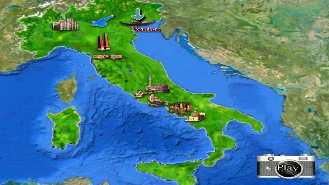 Explore Italy Diminshing music - classical music free Diminshing single characteristic, every day, love to eliminate casual puzzle Screenshots