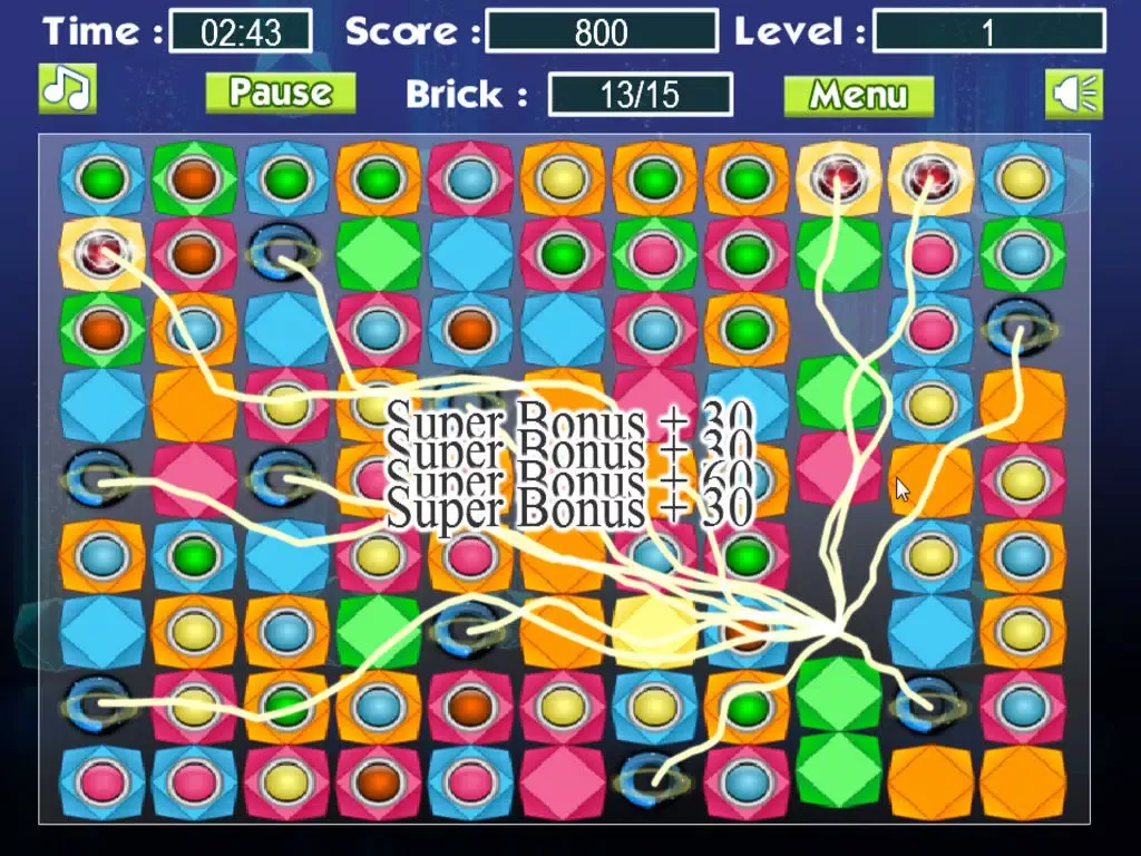 Diamond Ball Puzzle - Hexagon Puzzle Game,A fun & addictive puzzle matching game iPad Screenshots