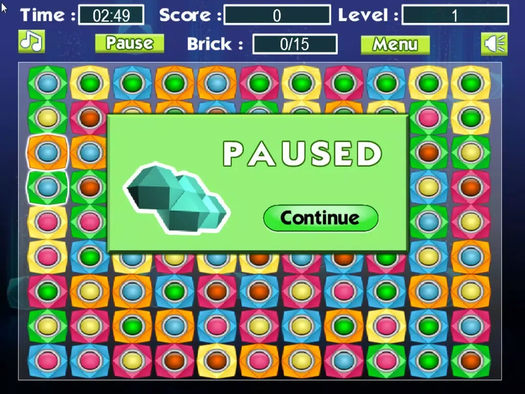 Diamond Ball Puzzle - Hexagon Puzzle Game,A fun & addictive puzzle matching game iPad Screenshots