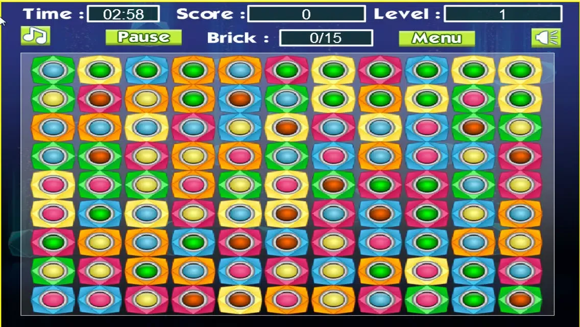 Diamond Ball Puzzle - Hexagon Puzzle Game,A fun & addictive puzzle matching game Screenshots