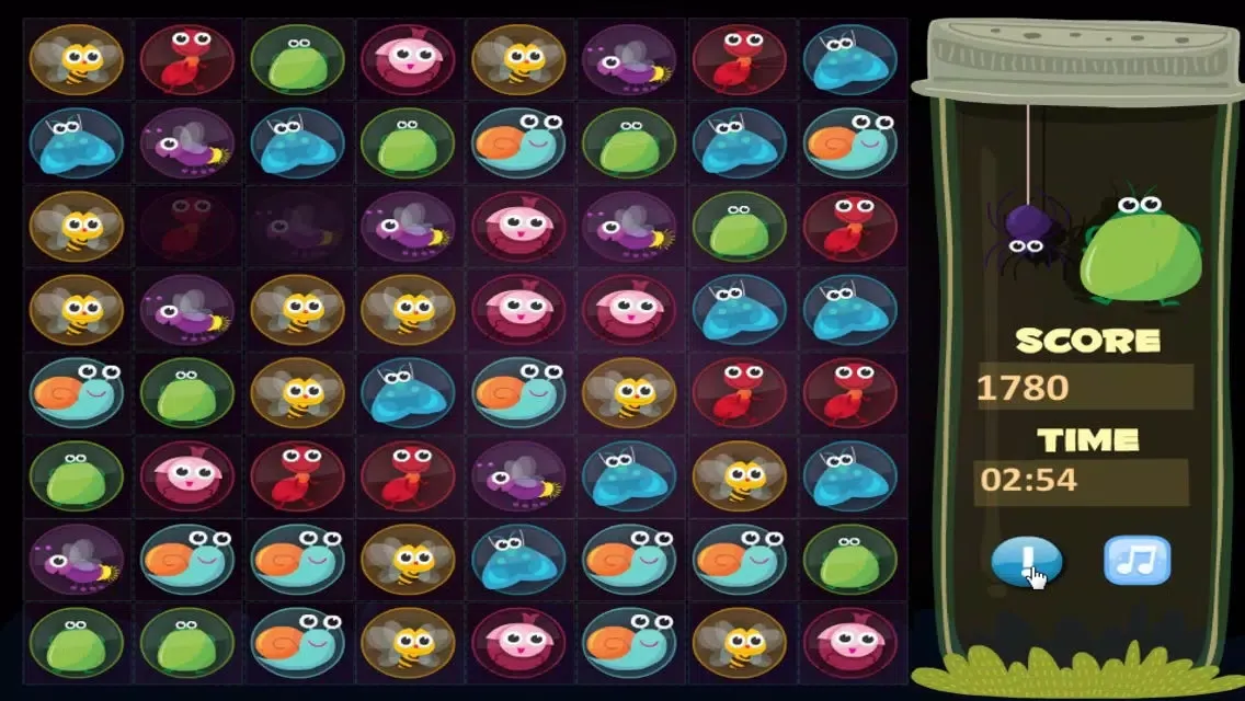 Small Insects Match - daily puzzle time for family game and adults স্ক্রিনশট