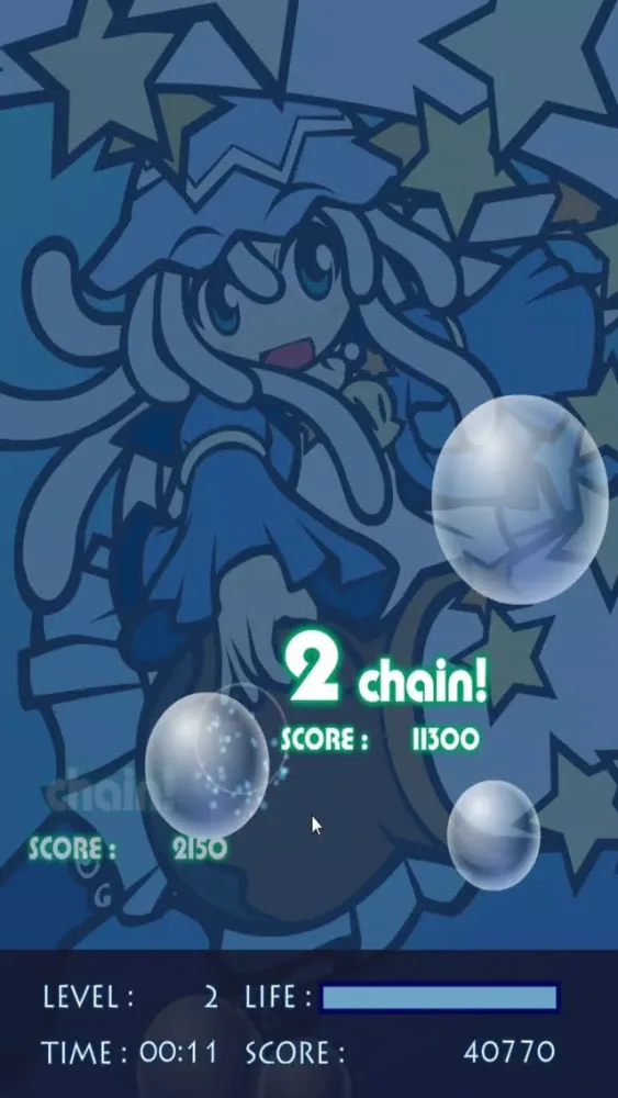 Consumers chain Bubble - free every day to eliminate stand-alone games, puzzle games girls children's recreation center, Diminshing music single game應用截圖