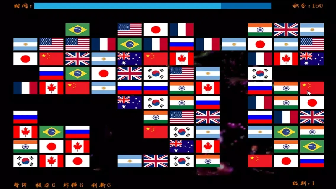Flag Link - A fun & addictive puzzle matching game Screenshots