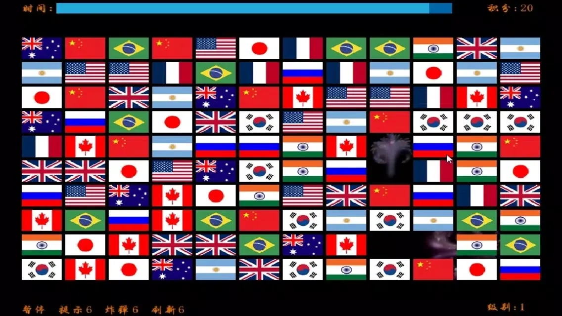 Flag Link - A fun & addictive puzzle matching game Screenshots