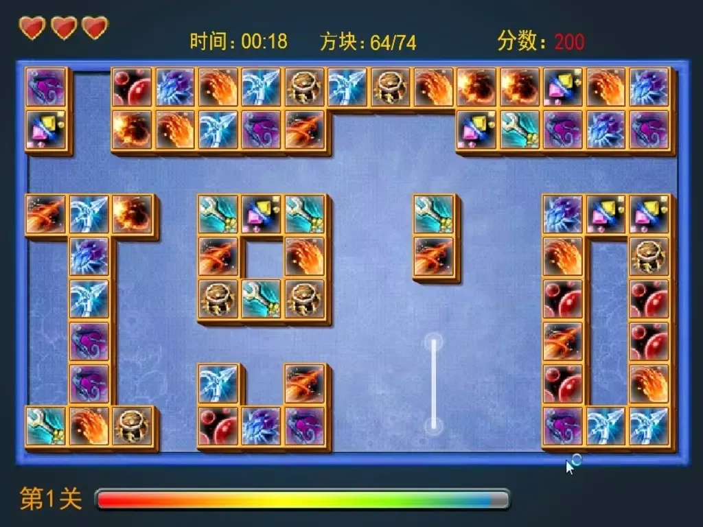 Tangkapan skrin Skills Link - A fun & addictive puzzle matching game iPad 