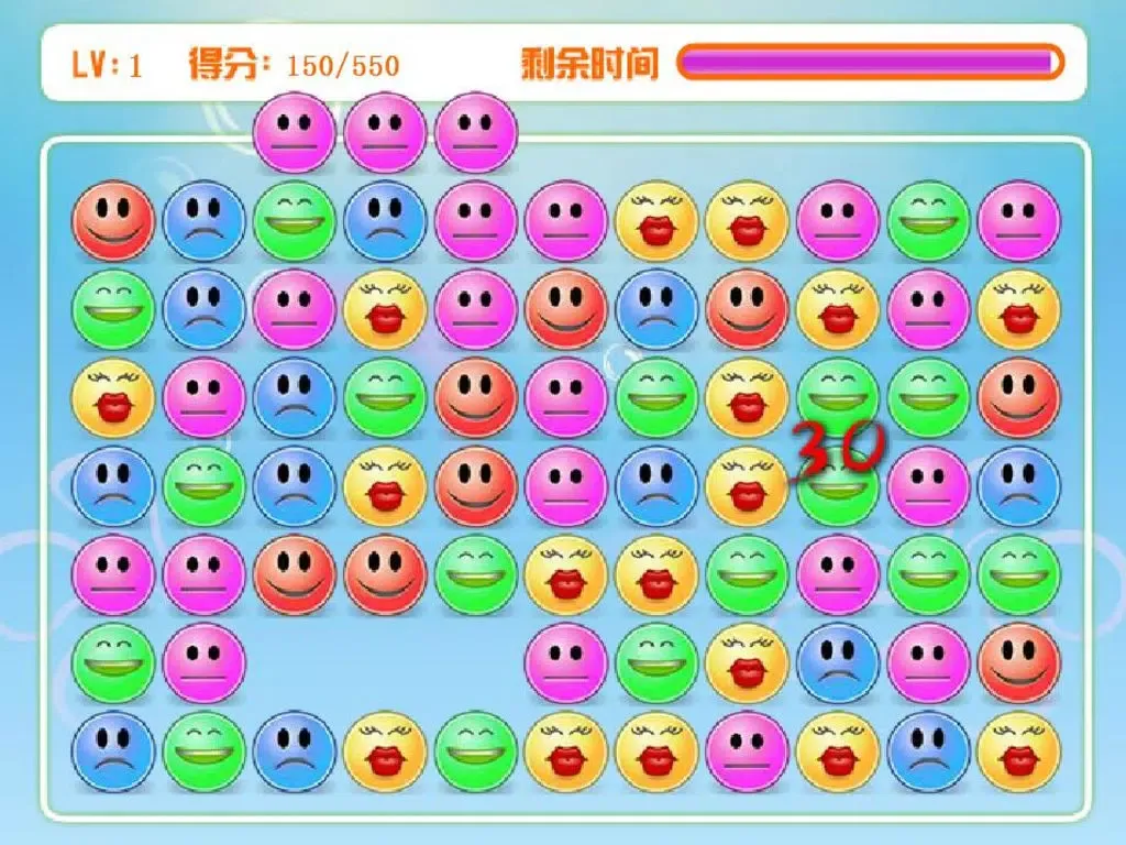 Happy Face Matching - A fun & addictive puzzle matching game iPad Screenshots