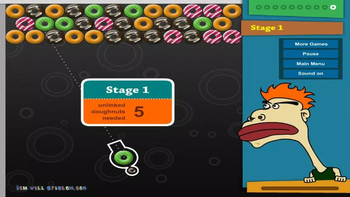 Capturas de pantalla de Donut Bobble Shooter - A fun & addictive puzzle matching game