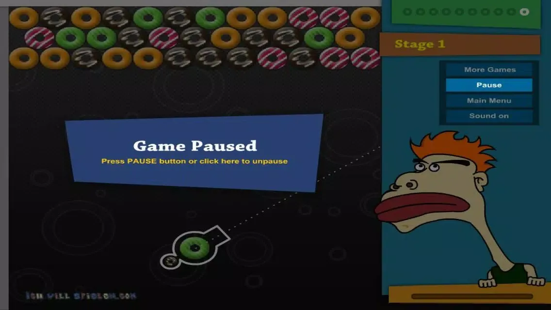 Capturas de pantalla de Donut Bobble Shooter - A fun & addictive puzzle matching game