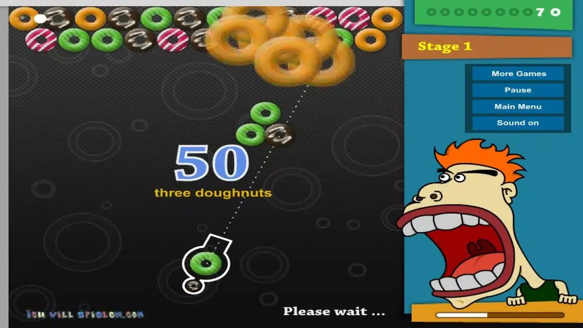Capturas de pantalla de Donut Bobble Shooter - A fun & addictive puzzle matching game