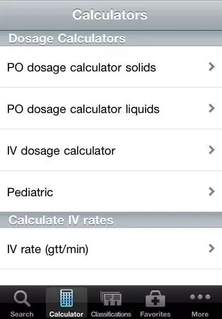 Delmar Nurse's Drug Handbook Application – Lite Version應用截圖