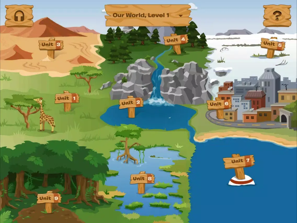ภาพหน้าจอของ Our World NGL iPad 