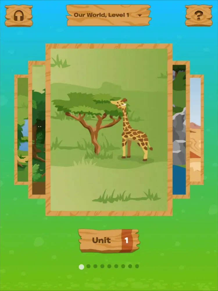 ภาพหน้าจอของ Our World NGL iPad 