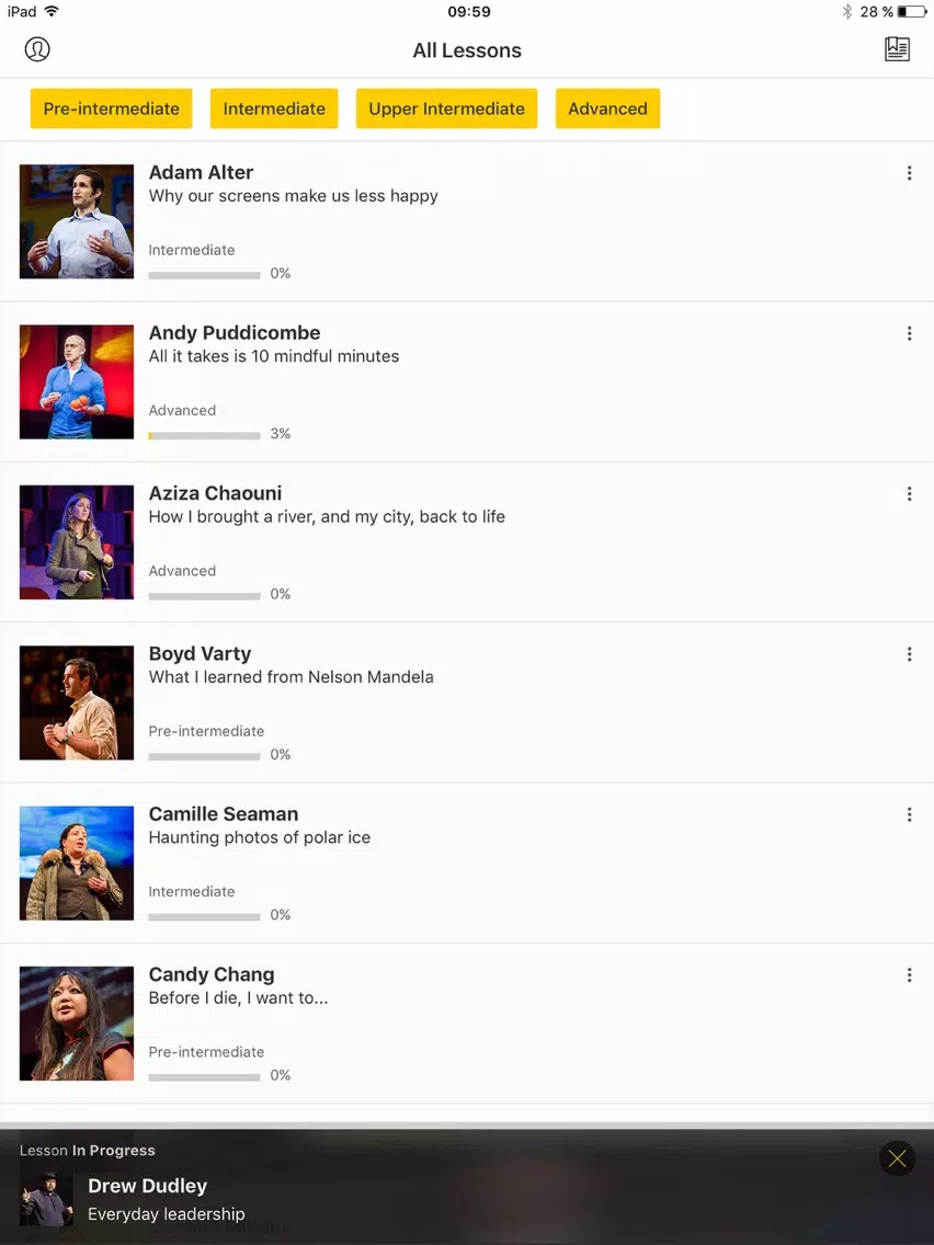 Screenshot di Learn English – NGLearning iPad 