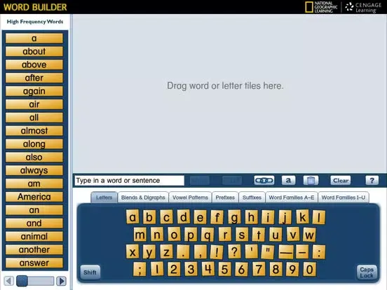 Screenshot di NG Word Builder iPad 