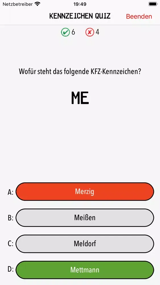 Kfz Kennzeichen Deutschlands Screenshots