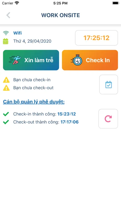 Ảnh chụp màn hình của FPT eTMS