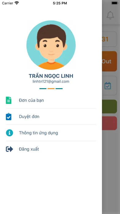 Ảnh chụp màn hình của FPT eTMS