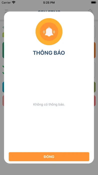 Ảnh chụp màn hình của FPT eTMS