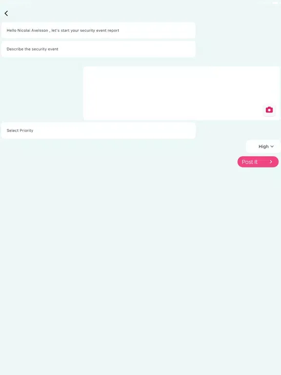 Tangkapan skrin Censhine Meerkat iPad 