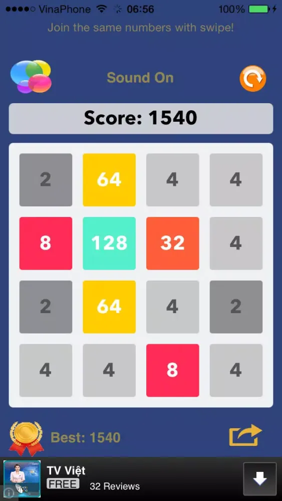 2048 Addict Game Screenshots