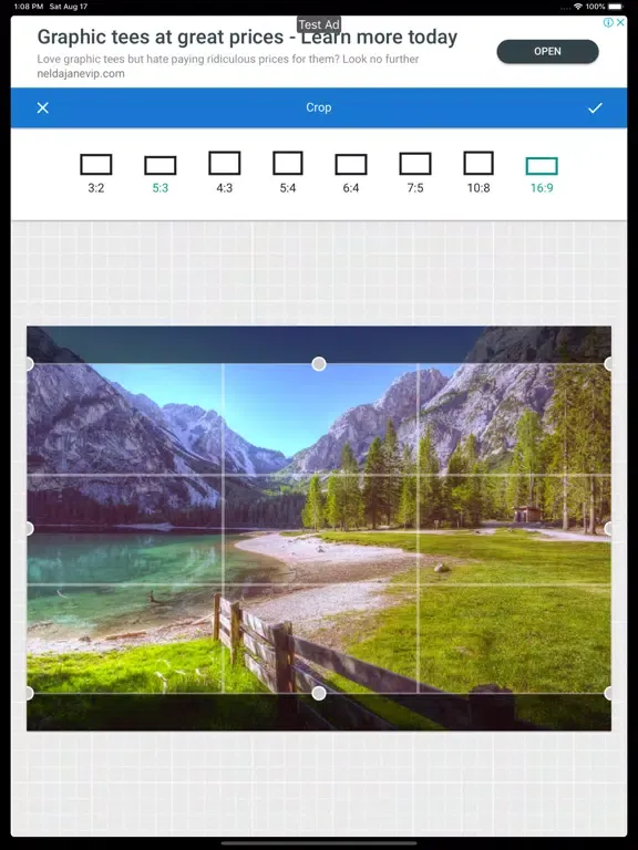 Venus Photo Editor iPad  سکرین شاٹس