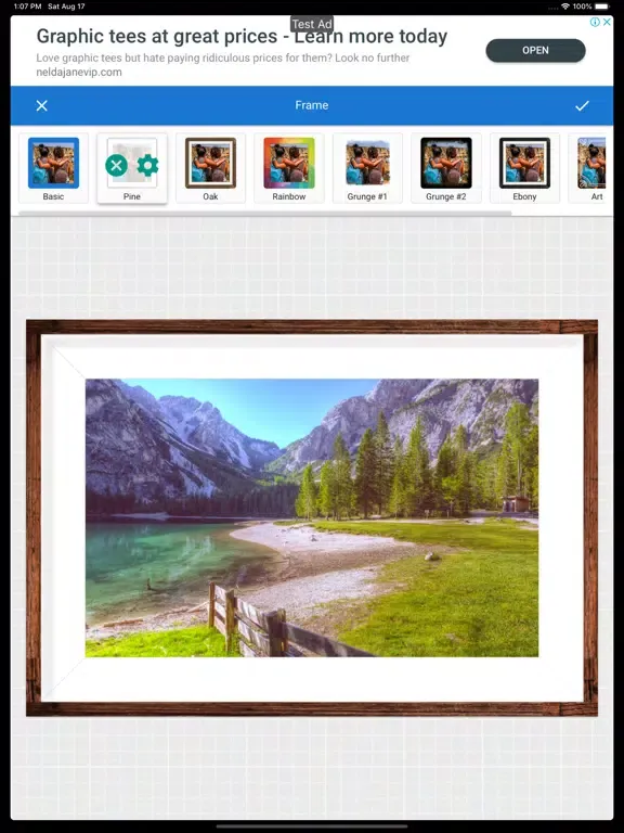 Venus Photo Editor iPad  سکرین شاٹس
