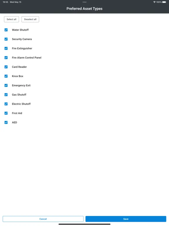 Capturas de pantalla de CENTEGIX CrisisAlert iPad 
