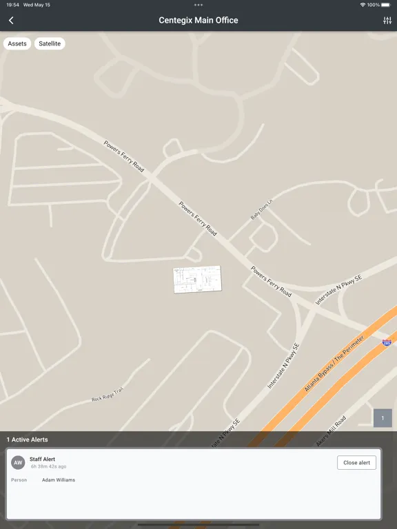 Capturas de pantalla de CENTEGIX CrisisAlert iPad 