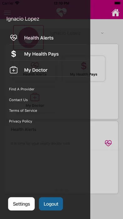 MHS Health Wisconsin 스크린샷
