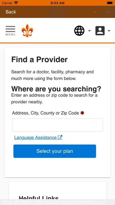 Скриншоты Louisiana Health Connect