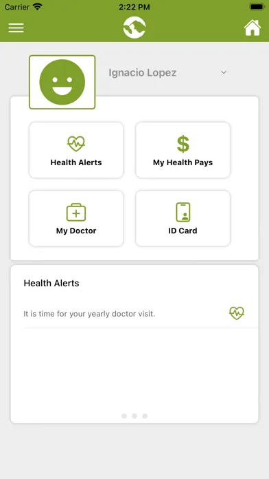 Zrzuty ekranu NH Healthy Families