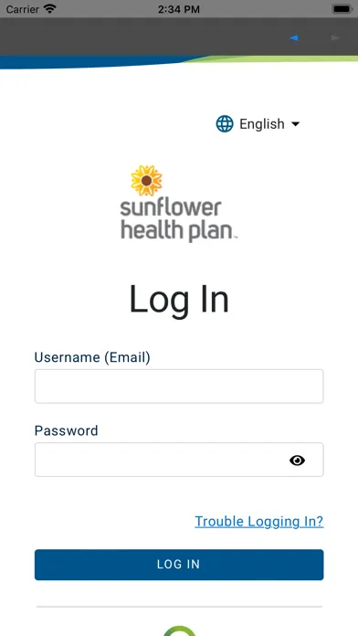 Zrzuty ekranu Sunflower Health Plan